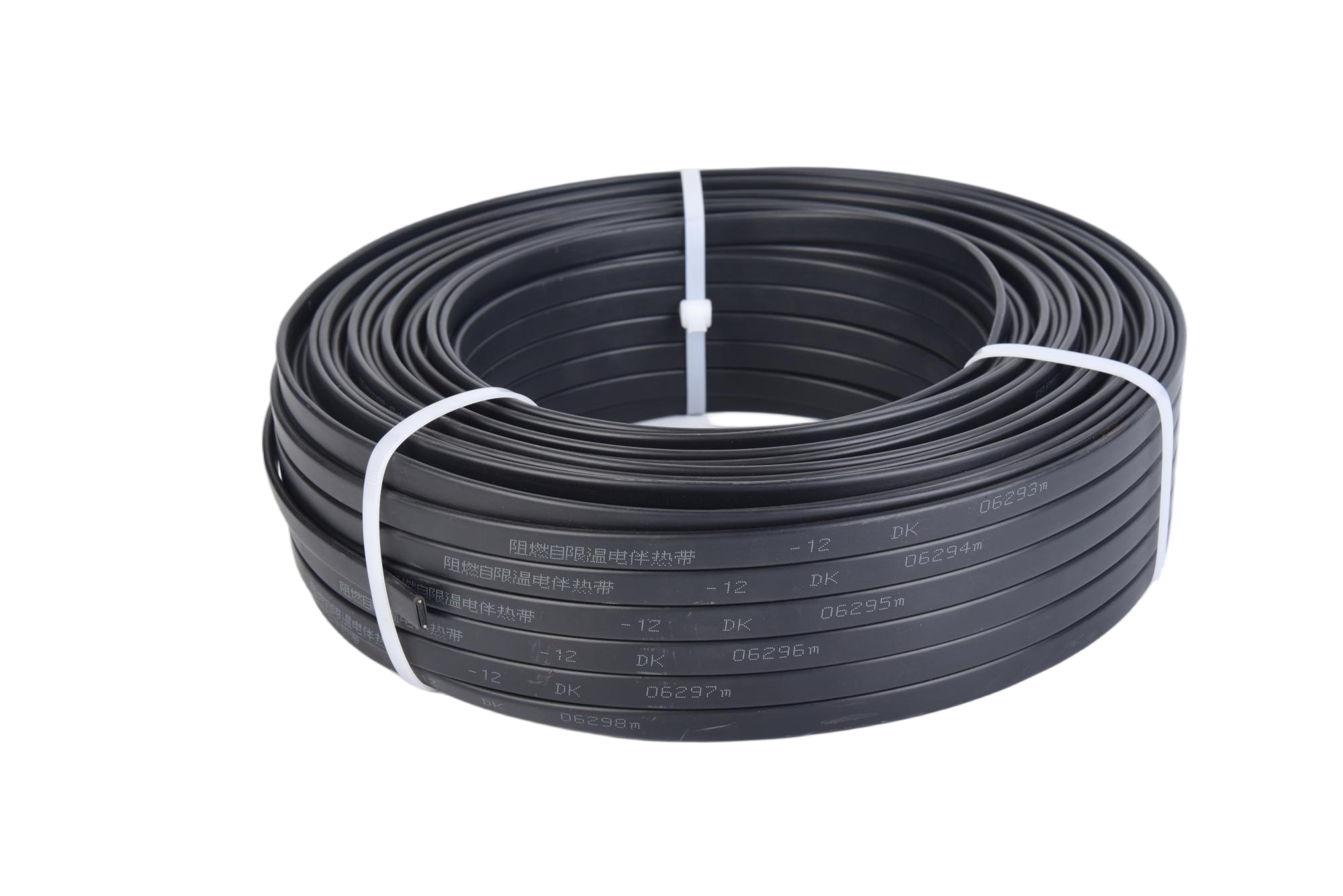 12 мм антифриз, отқа төзімді, өзін-өзі реттейтін температураны қыздыру кабелі (электр жылыту таспасы)